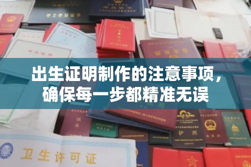 错那出生证明制作的注意事项，确保每一步都精准无误