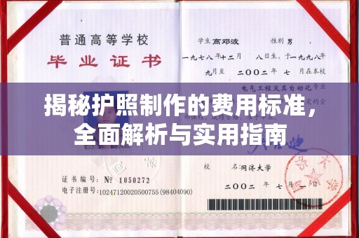 错那揭秘护照制作的费用标准，全面解析与实用指南