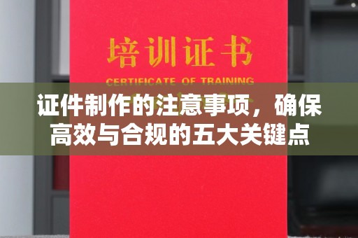 错那证件制作的注意事项，确保高效与合规的五大关键点