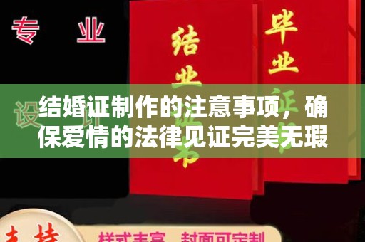 错那结婚证制作的注意事项，确保爱情的法律见证完美无瑕