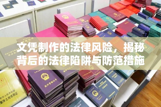 错那文凭制作的法律风险，揭秘背后的法律陷阱与防范措施